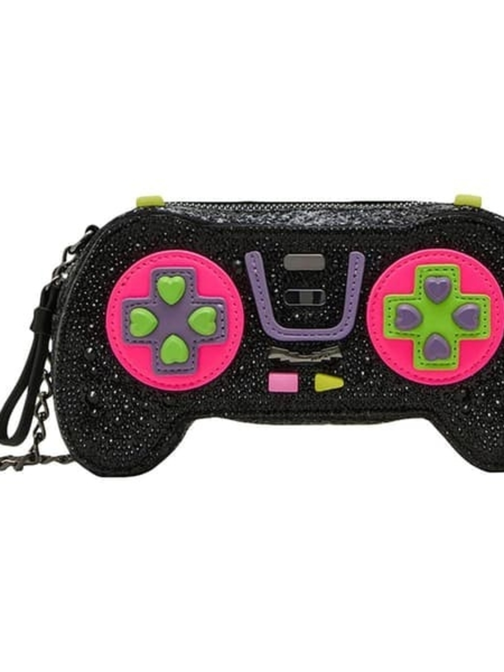 Betsey Johnson Kitsch Level Up Crossbody Bag In Black - Picture 2 of 5
